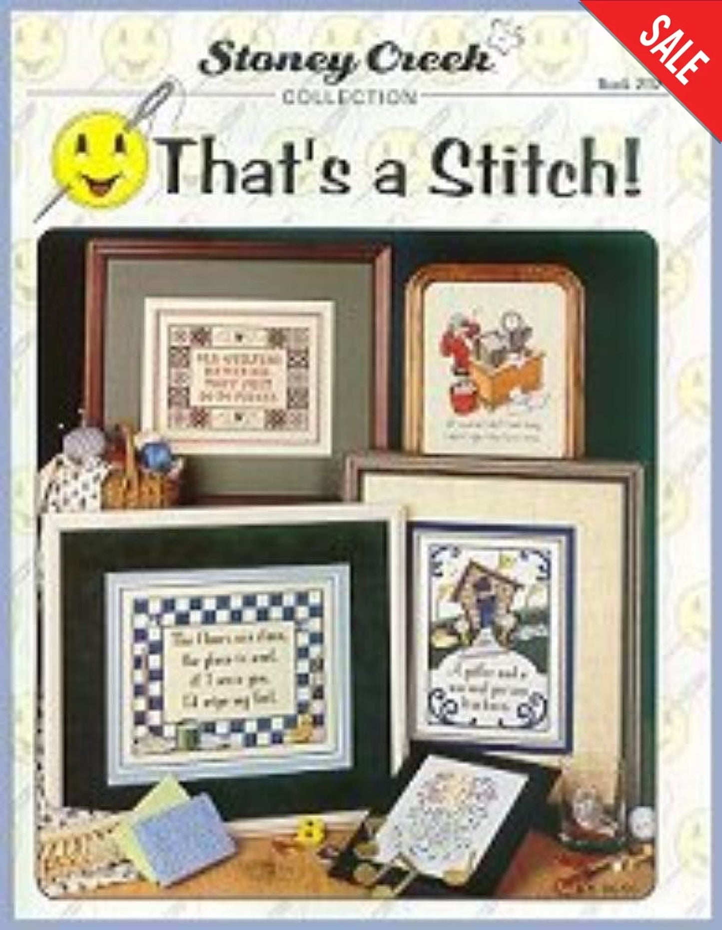 Stoney Creek That's A Stitch! BK287 cross stitch pattern