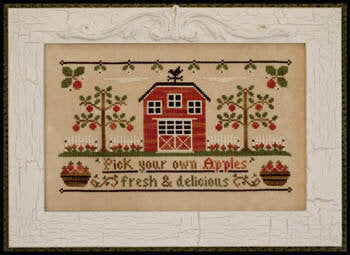 Country Cottage Needleworks The Apple Orchard 54 cross stitch pattern