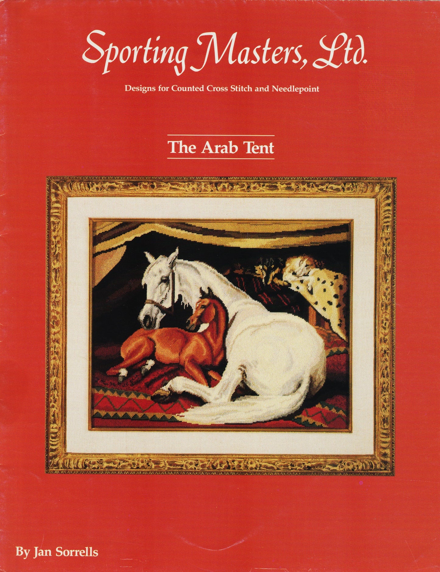 Sporting Masters The Arab Tent horse cross stitch pattern