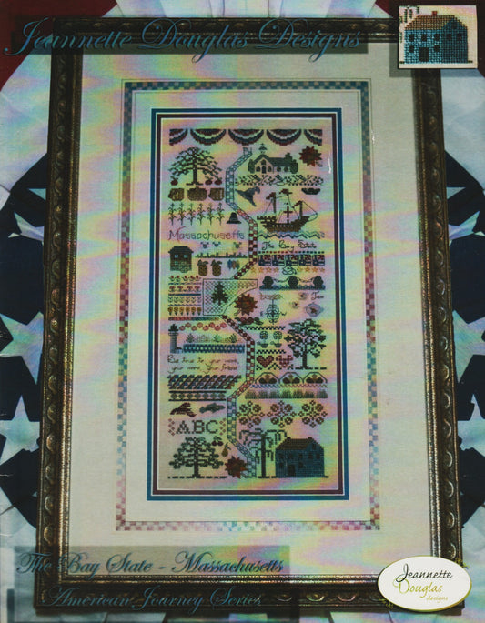 Jeannette Douglas The Bay State - Massachusetts cross stitch pattern