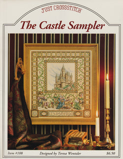 Just CrossStitch The Castle Sampler Teresa Wentzler 108 cross stitch pattern