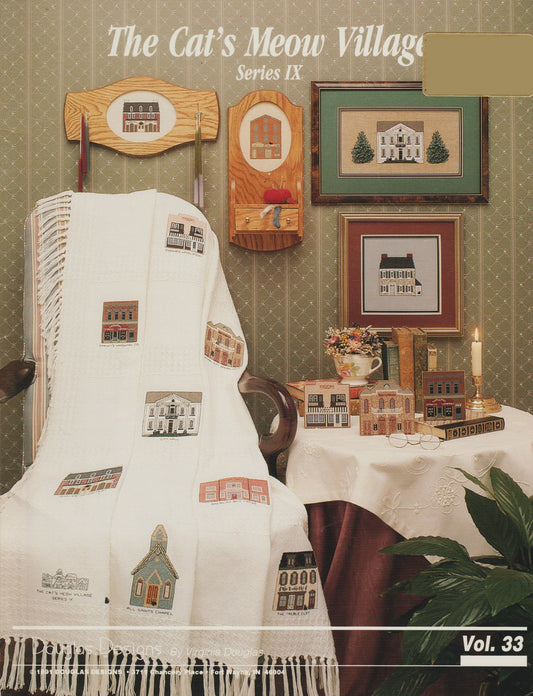 The Cat's Meow Village IX pattern