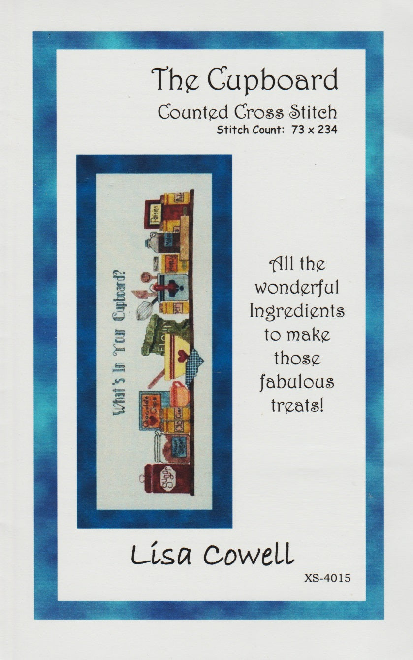 Lisa Cowell The Cupboard XS-4015 cross stitch pattern