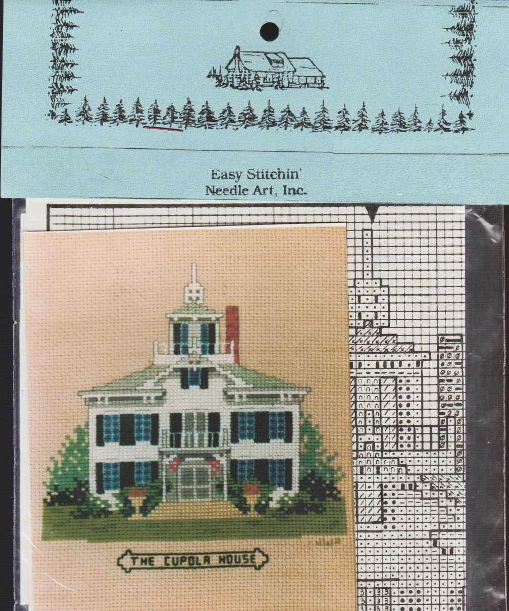 Braewinds The Cupola House cross stitch pattern