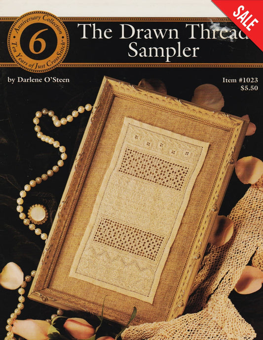 Just CrossStitch The Drawn Thread Sampler 1023 cross stitch pattern