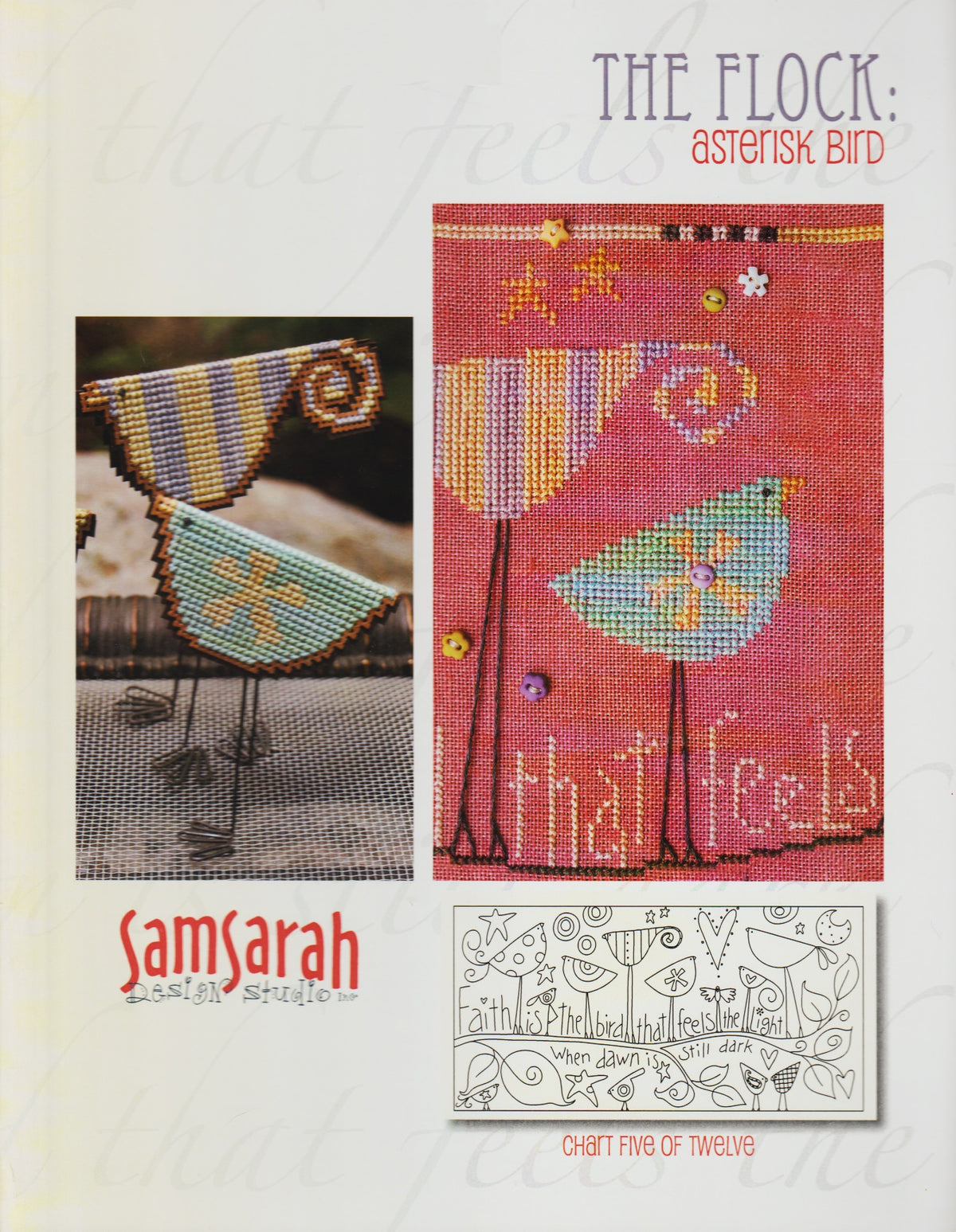 Martin Flock Pattern The Flock pattern – Sandra's Stitch Stash