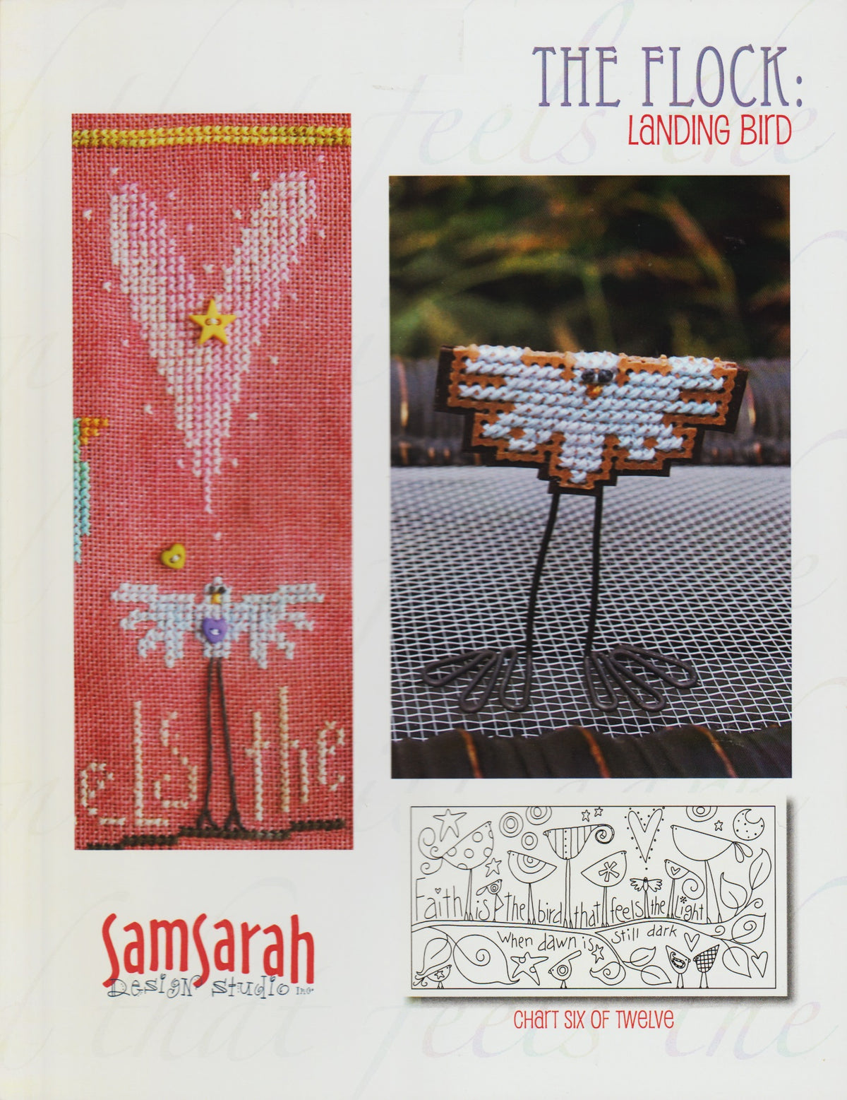 Martin Flock Pattern The Flock pattern – Sandra's Stitch Stash
