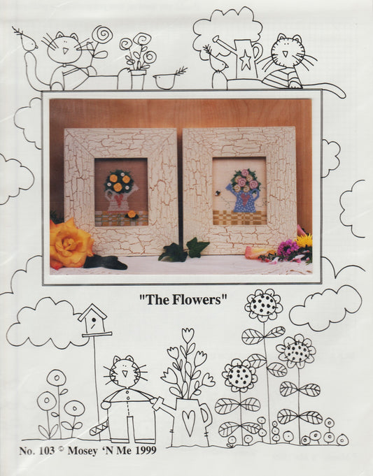 Mosey 'N Me The Flowers 103 cross stitch pattern