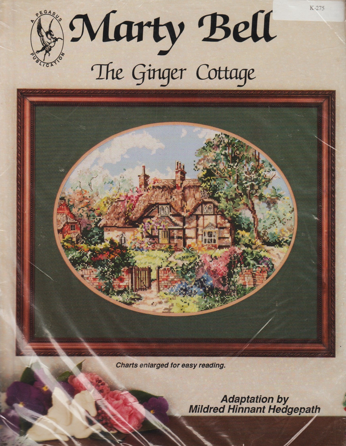 Pegasus The Ginger Cottage Marty Bell cross stitch kit