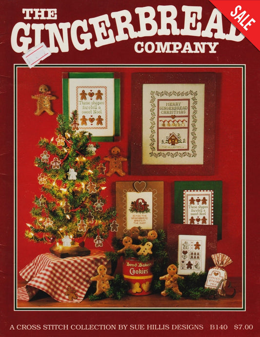 Sue Hillis The Gingerbread Company christmas B140 cross stitch pattern