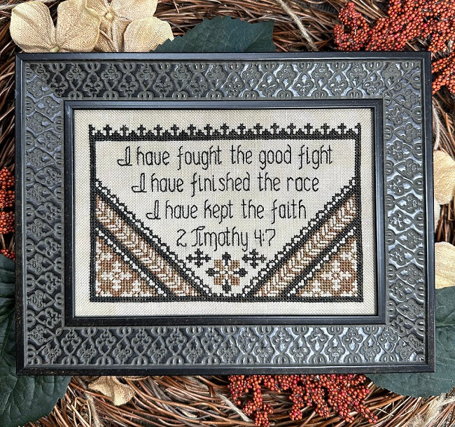 My Big Toe The Good Fight MBT-304 cross stitch pattern