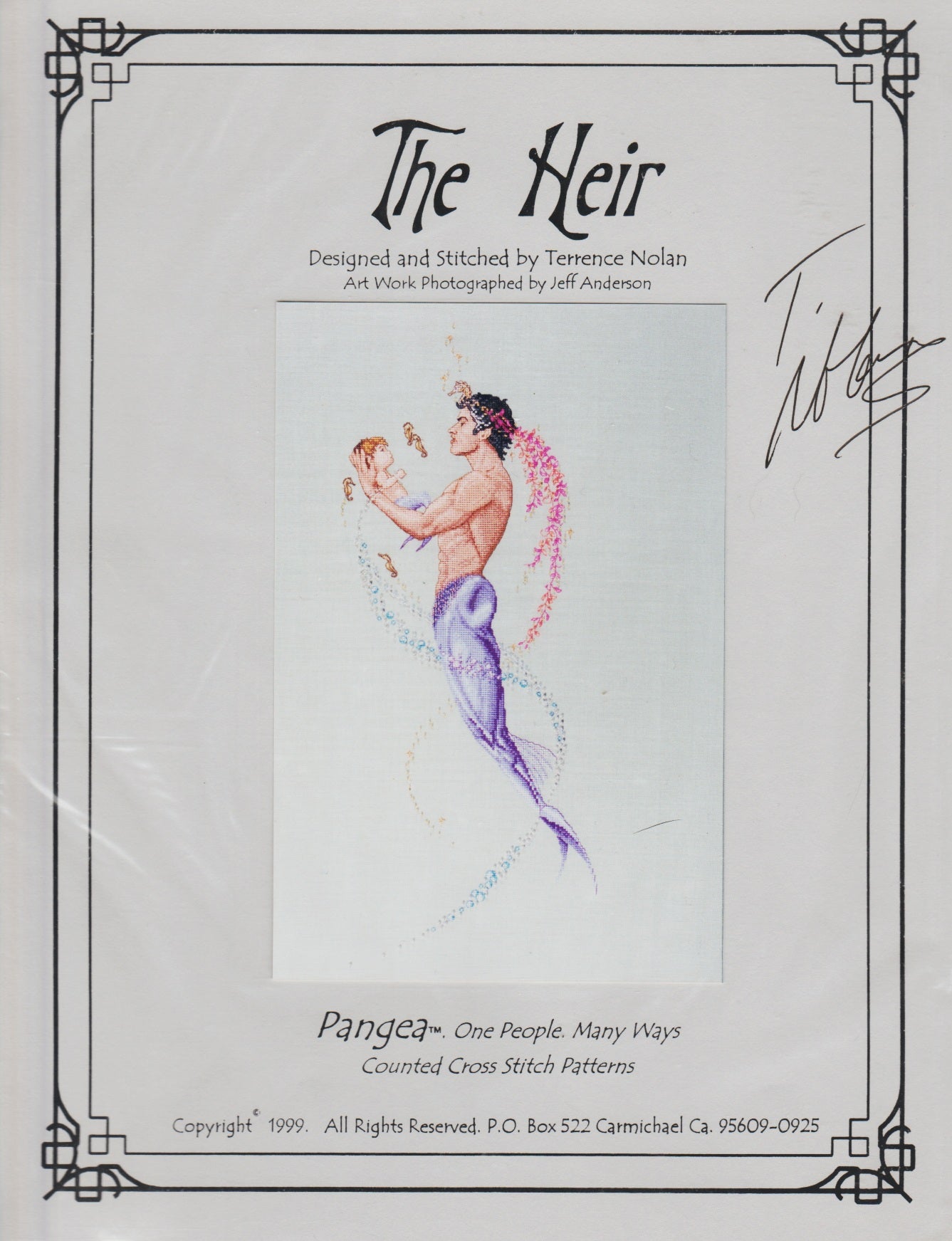 Dimples Designs The Heir cross stitch pattern