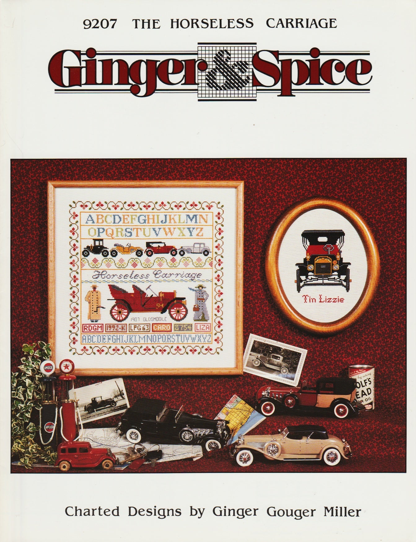 Ginger & Spice The Horseless Carriage 9207 cross stitch pattern