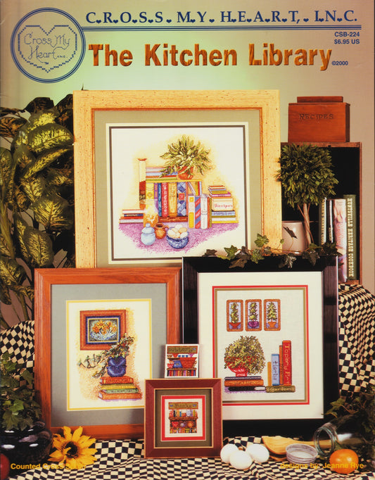 Cross My Heart The Kitchen Library CSB-224 cross stitch pattern