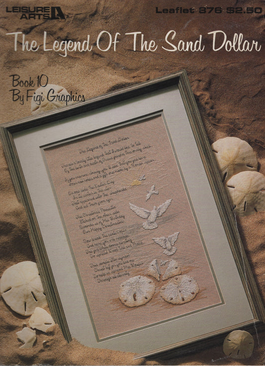 Leisure Arts The Legend of the Sand Dollar 876 cross stitch pattern