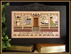 Little House Needleworks The Library LHN72 cross stitch pattern
