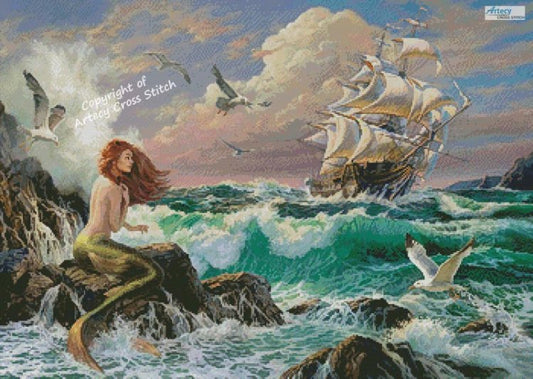 The Mermaid and the Ship pattern