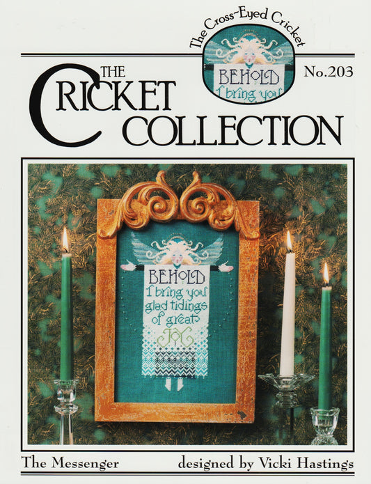 Cricket Collection The Messenger 203 cross stitch pattern