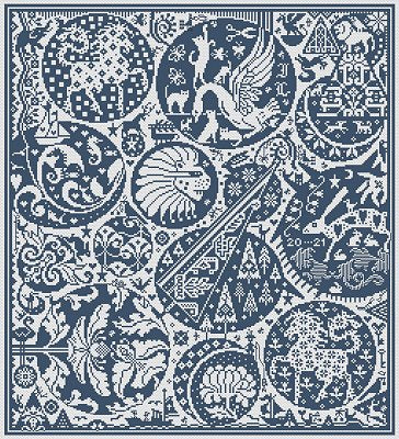 Lone Dog Samplers The New Normal cross stitch pattern