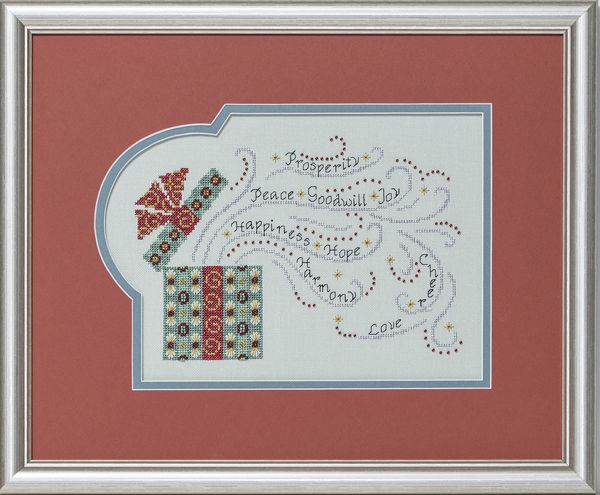 Glendon Place The Perfect Gift GP-302 christmas cross stitch pattern