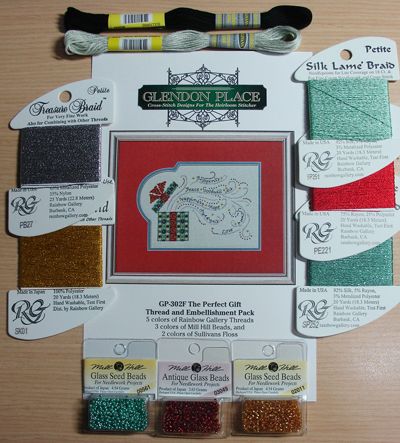 Glendon Place The Perfect Gift GP-302 Thread and Embellishment Pack