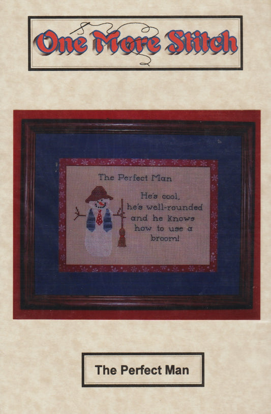 One More Stitch The Perfect Man cross stitch pattern