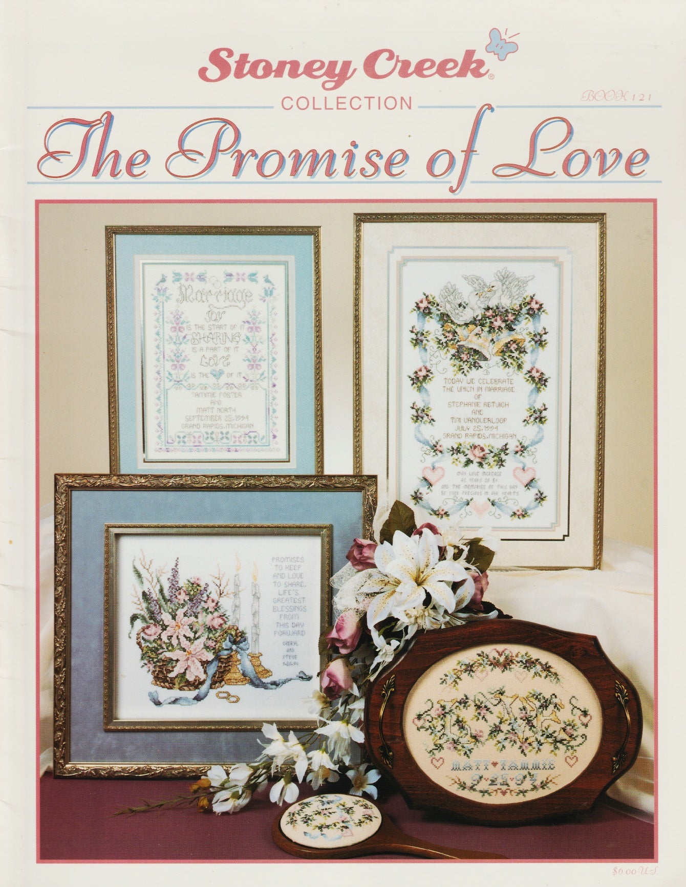 Stoney Creek The Promise of Love BK121  cross stitch pattern