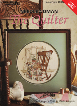 Leisure Arts The Quilter 826 cross stitch pattern