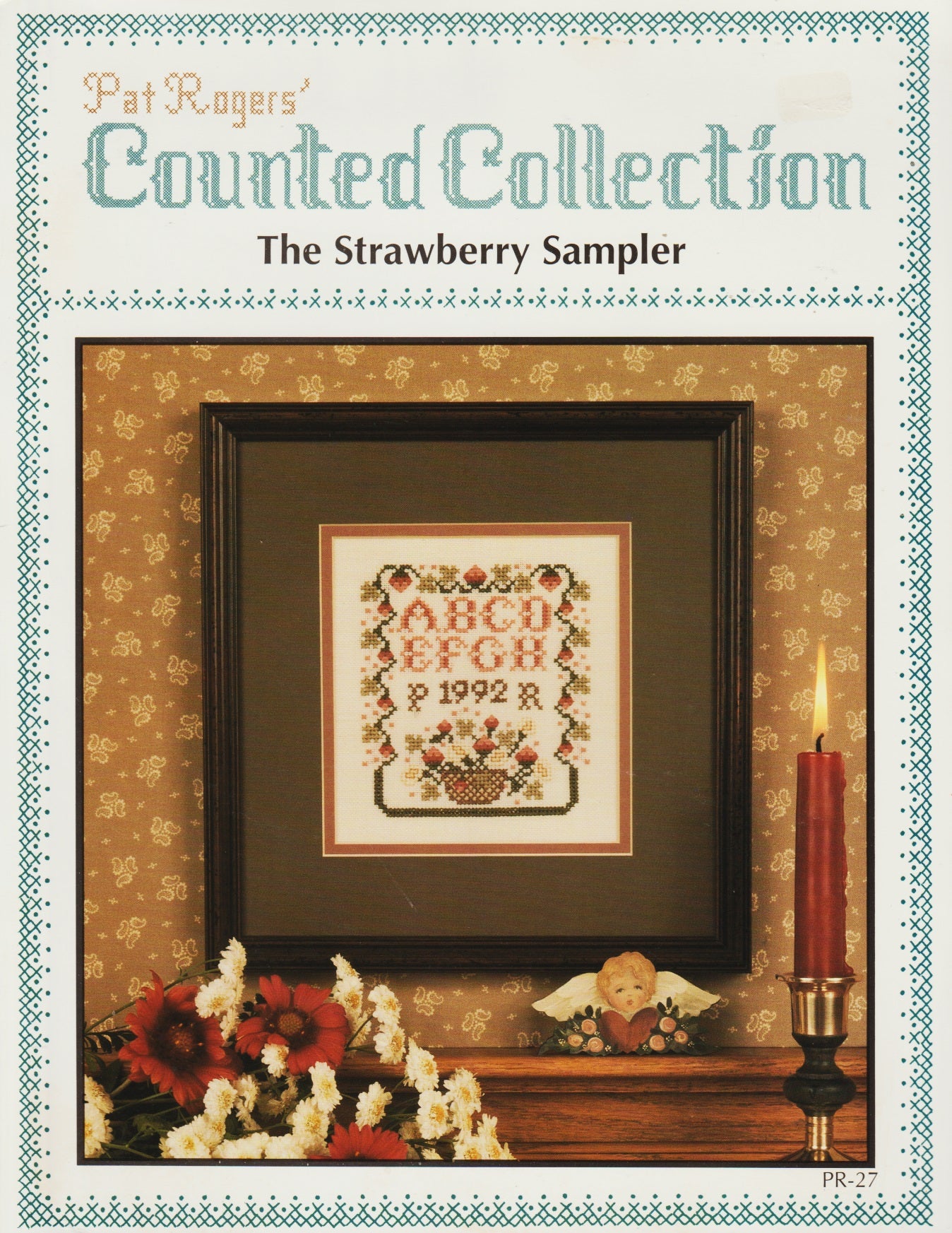 Pat Rogers The Strawberry Sampler PR-27 cross stitch pattern