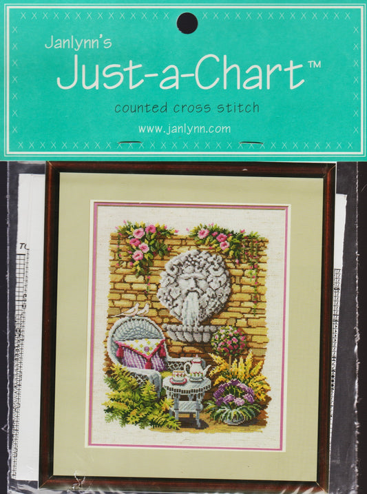 JanLynn The Tea Garden 15-213 cross stitch pattern