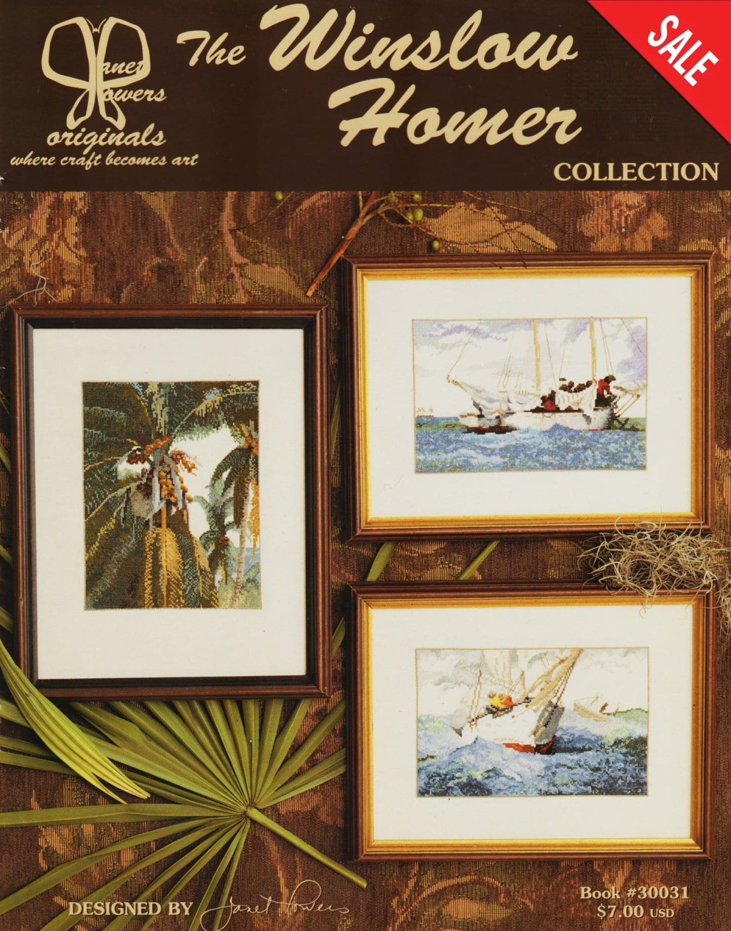 Jeanette Crews Janet Powers The Winslow Homer 30031 cross stitch pattern