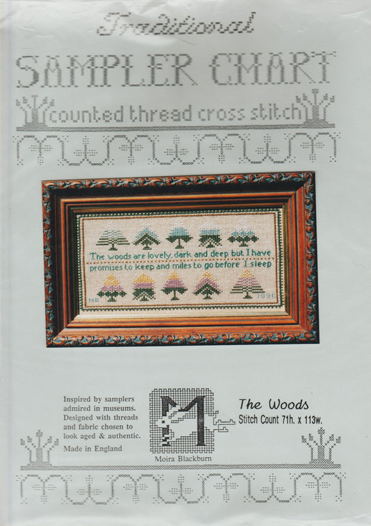 Moira Blackburn The Woods cross stitch pattern