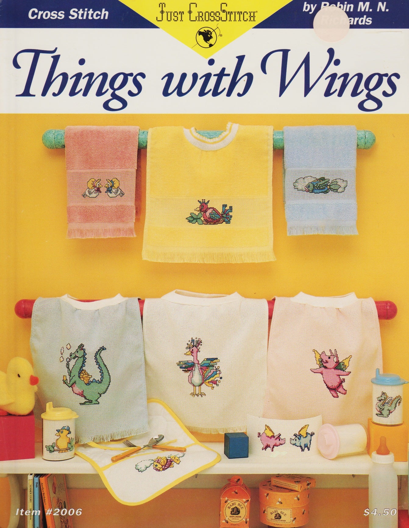 Just Cross Stitch Things With Wings 2006 cross stitch pattern