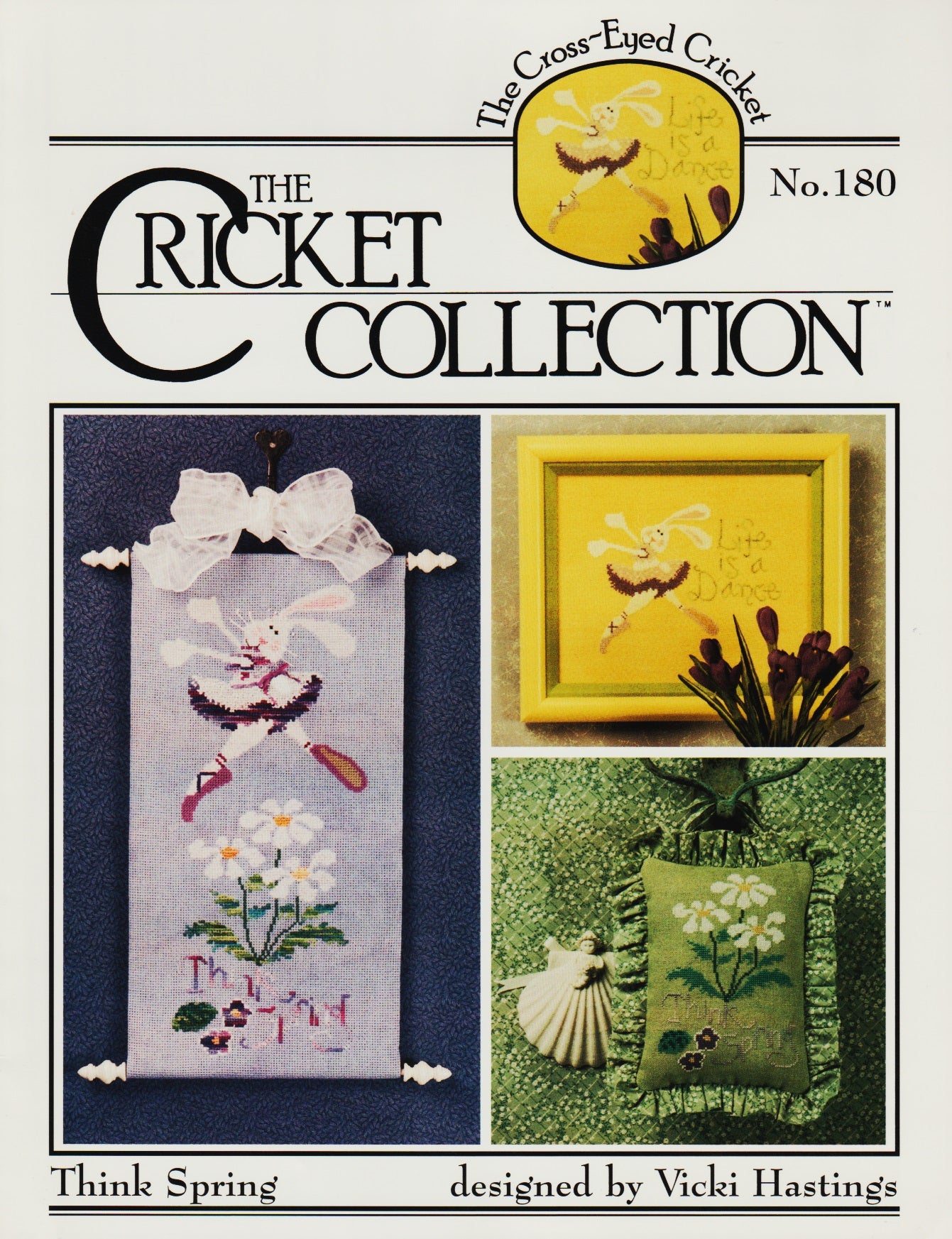 Cricket Collection Think Spring CC180 cross stitch pattern