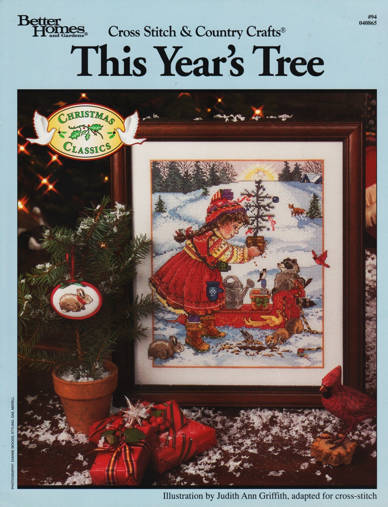 Cross Stitch & Country Crafts This Year's Tree 94 cross stitch pattern