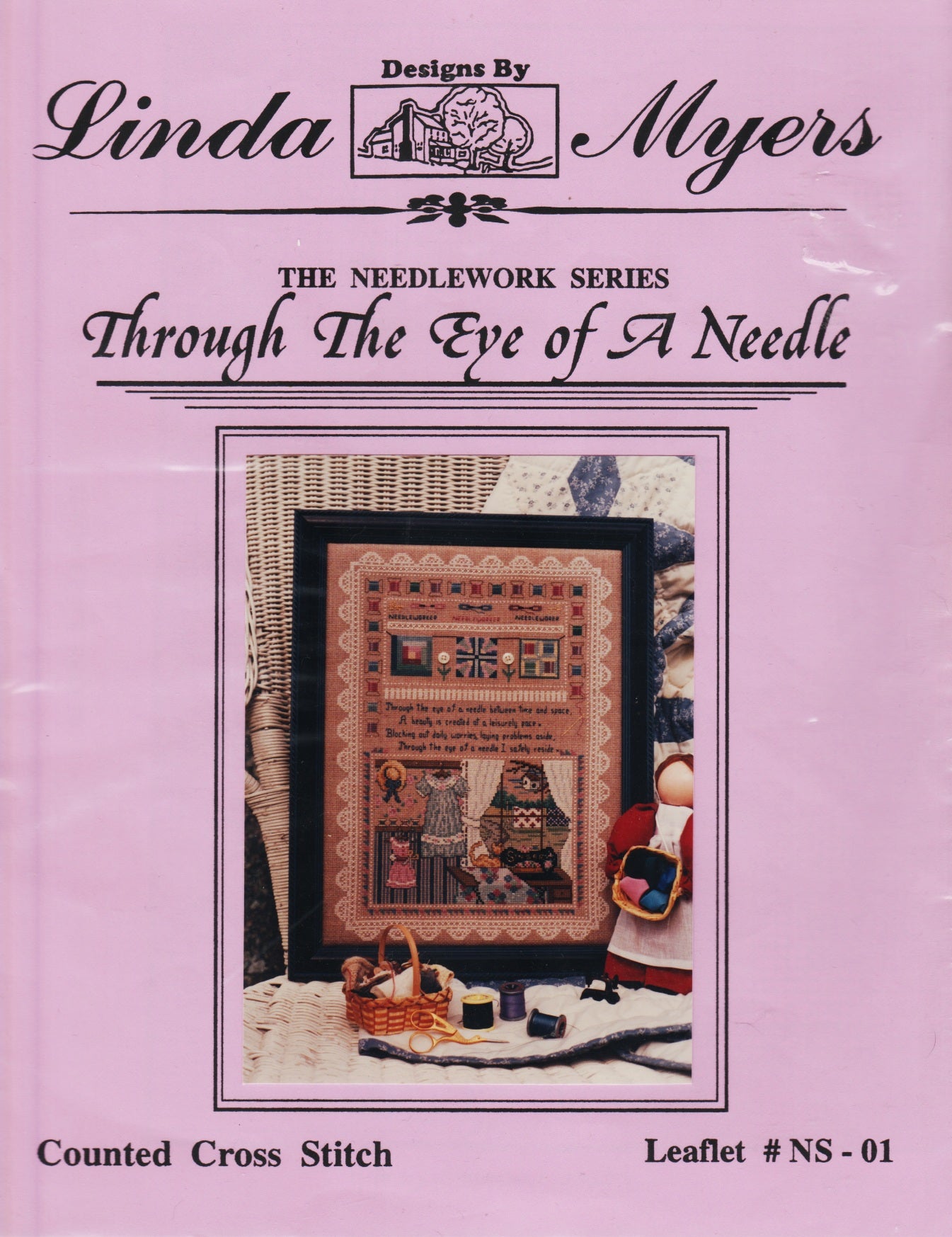 Linda Myers Through The Eye of A Needle NS-01 cross stitch pattern
