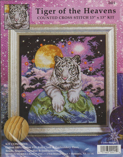 Designs Works Tiger of the Heavens 2411 cross stitch kit
