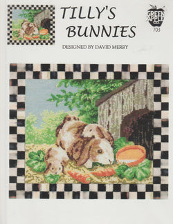 Green Apple Tilly's Bunnys 703 cross stitch pattern