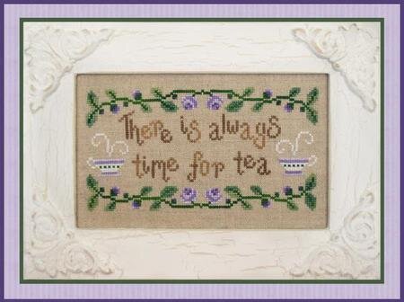Country Cottage Needleworks Time For Tea CCN124 cross stitch pattern