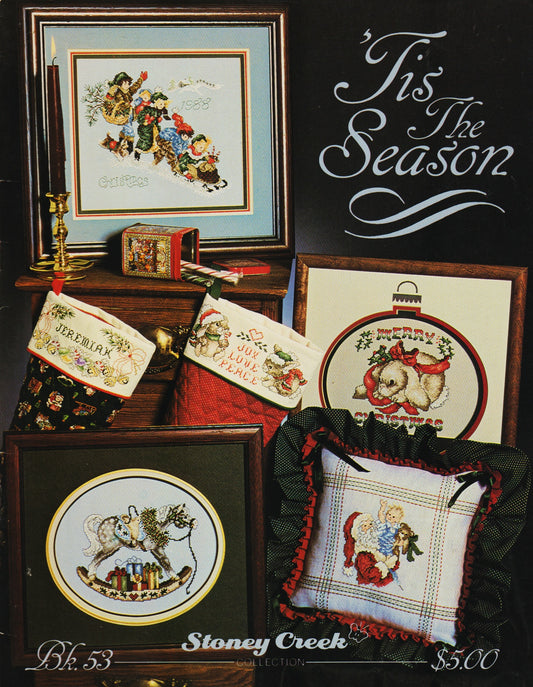 Stoney Creek 'Tis The Season BK53 Christmas cross stitch pattern