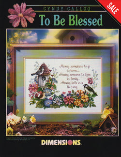 Dimensions Color To Be Blessed 308 cross stitch pattern