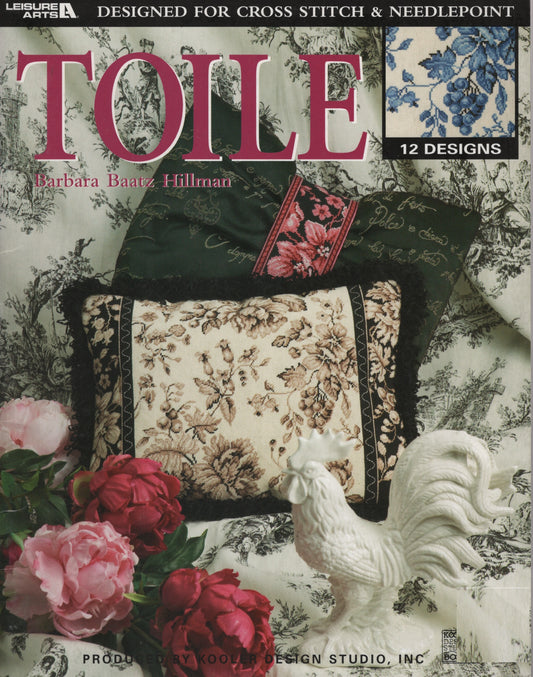 Leisure Arts Toile 3472 cross stitch pattern