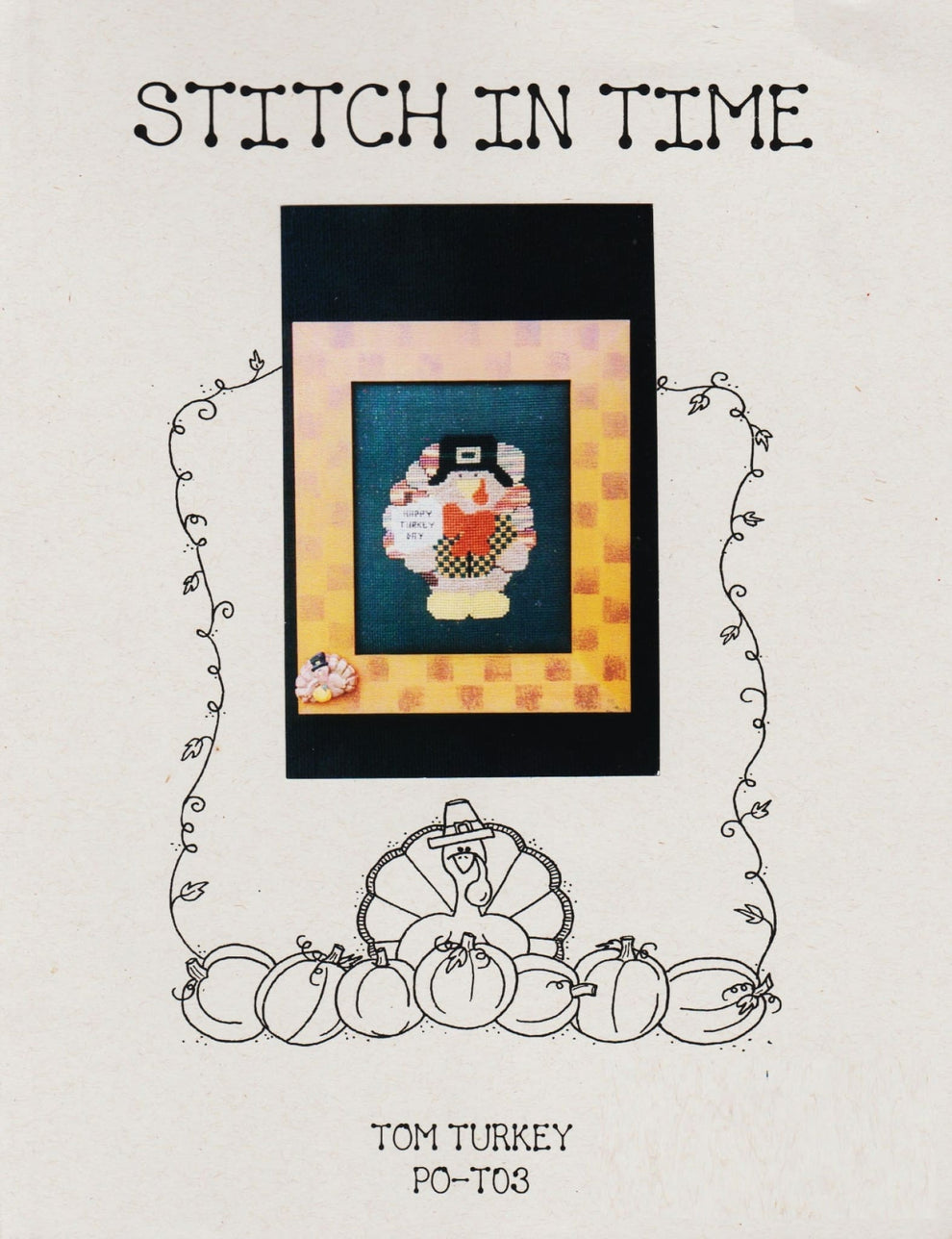 Tom Turkey pattern – Sandra's Stitch Stash