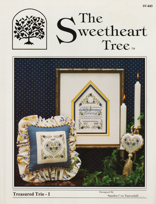 Sweetheart Tree Treasured Trio I SV-043 cross stitch pattern