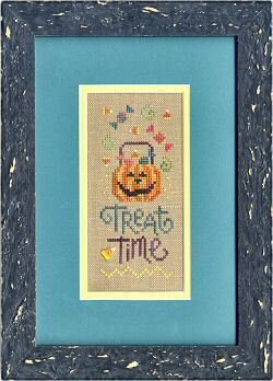 Lizzie Kate Treat Time S56 halloween cross stitch pattern