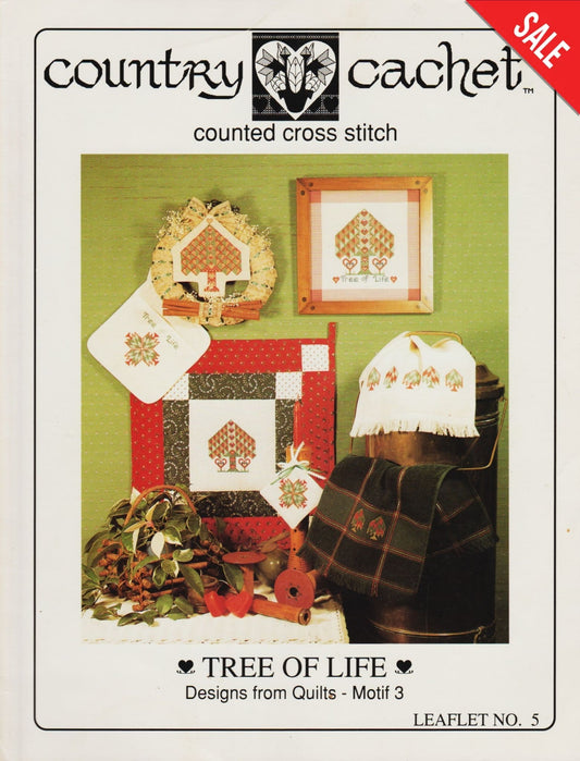 Country Cachet Tree Of Life 5 cross stitch pattern
