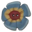 Stoney Creek Tri Flower button SB057