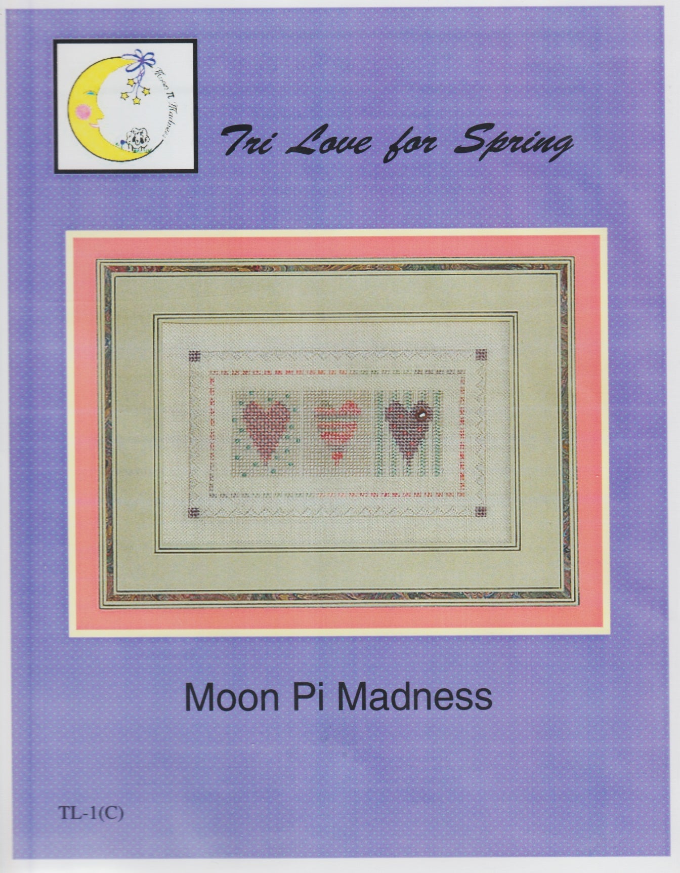 Moon Pi Madness Tri Love For Spring cross stitch kit