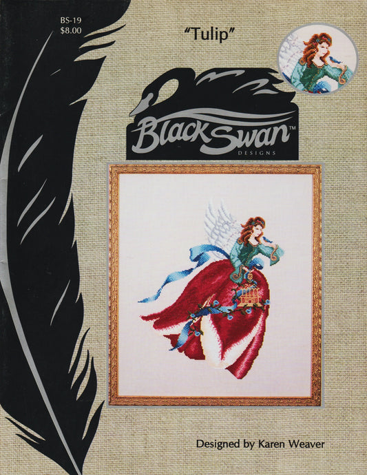 Black Swan Tulip BS-19 cross stitch pattern