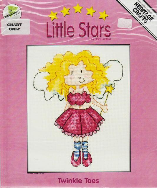 Heritage Crafts Twinkle Toes LSTT998 cross stitch pattern